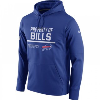 Men's Buffalo Bills Nike Royal Circuit Property Of Performance Pullover Hoodie