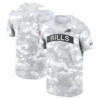 Men's Buffalo Bills Nike White 2024 Salute To Service Big & Tall Performance T-Shirt