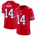 Men's Buffalo Bills #14 Stefon Diggs Red 2023 F.U.S.E. Vapor Untouchable Limited Stitched Jersey