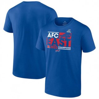 Men's Buffalo Bills Royal 2023 AFC East Division Champions Conquer T-Shirt