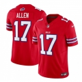 Men's Buffalo Bills #17 Josh Allen Red 2023 F.U.S.E. Vapor Untouchable Limited Stitched Jersey