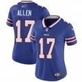 Women's Buffalo Bills #17 Josh Allen Royal Limited Stitched Jersey(Run Small)