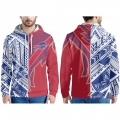 Men's Buffalo Bills Royal/Red/White Pullover Hoodie