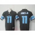 Men's Nike Detroit Lions #11 Marvin Jones Jr Black Limited Rush Stitched NFL Jersey