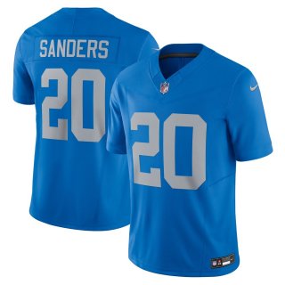 Men's Detroit Lions Barry Sanders Nike Blue Vapor F.U.S.E. Alternate Limited Jersey