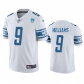 Men's Detroit Lions #9 Jameson Williams White 2023 90th Anniversary Vapor Untouchable Limited Stitched Jersey