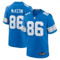 Men's Detroit Lions Sean McKeon Nike Blue Game Jersey