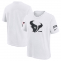 Youth Houston Texans Nike White 2024 Salute To Service T-Shirt