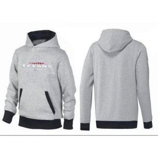 Houston Texans English Pullover Hoodie Grey & Black