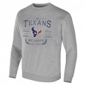 Men's Houston Texans Gray Darius Rucker Collection Pullover Sweatshirt