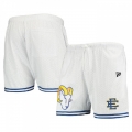 Men's Los Angeles Rams Pro White/Blue Shorts