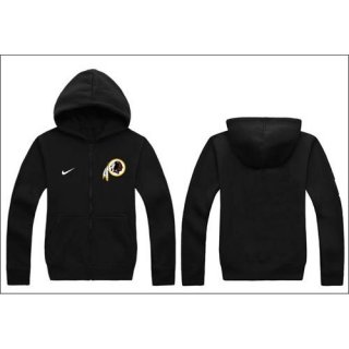 Nike Washington Redskins Authentic Logo Hoodie Black