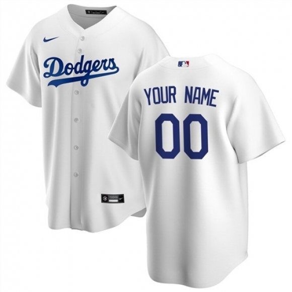 Men's Los Angeles Dodgers Customized Stitched MLB Jersey