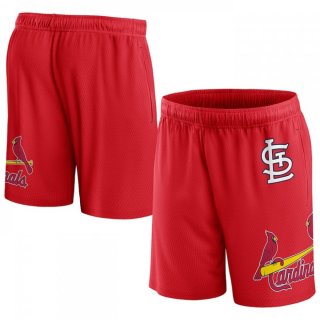 Men's St. Louis Cardinals Red Clincher Mesh Shorts