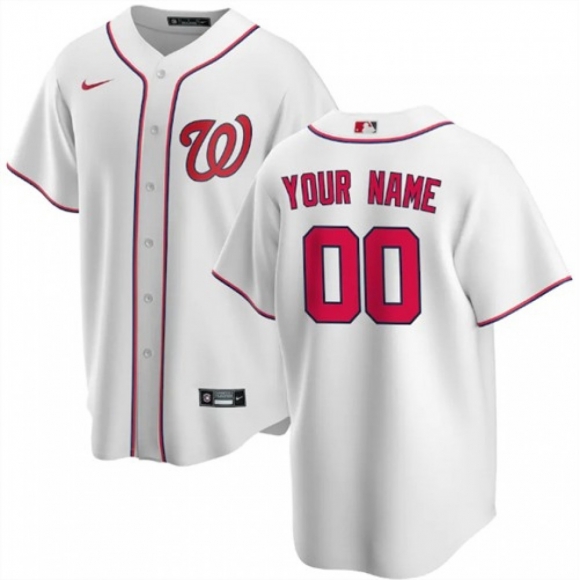 Men's Washington Nationals Customized Stitched MLB Jersey