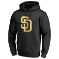 San Diego Padres Gold Collection Pullover Hoodie Black