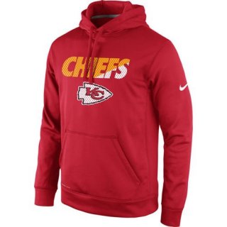 Kansas City Chiefs Nike Kick Off Staff Performance Pullover Hoodie Red