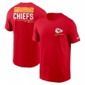 Men's Kansas City Chiefs Red Team Incline T-Shirt