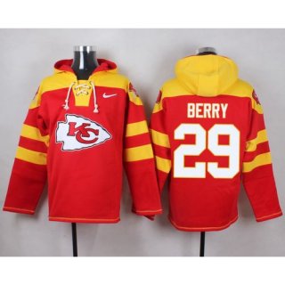 Nike Chiefs #29 Eric Berry Red Player Pullover NFL Hoodie