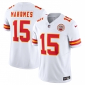 Men's Kansas City Chiefs #15 Patrick Mahomes White 2023 F.U.S.E. Vapor Untouchable Limited Stitched Jersey