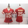 Women's Nike Kansas City Chiefs #15 Patrick Mahomes Red Vapor Untouchable Player Limited Stitched NFL Jersey