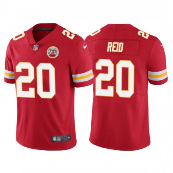 Youth Kansas City Chiefs #20 Justin Reid Red Vapor Untouchable Limited Stitched Jersey