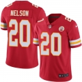 Men's Kansas City Chiefs #20 Steven Nelson Red Vapor Untouchable Limited Stitched NFL Jersey