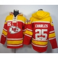 Nike Chiefs #25 Jamaal Charles Red Sawyer Hoodie Sweatshirt NFL Hoodie