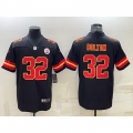 Men's Kansas City Chiefs #32 Nick Bolton Black Vapor Untouchable Limited Stitched Football Jersey