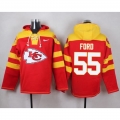 Nike Chiefs #55 Dee Ford Red Player Pullover NFL Hoodie