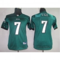 Eagles #7 Michael Vick Green Stitched Youth NFL Jersey