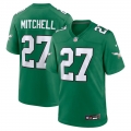 Youth Nike Quinyon Mitchell Kelly Green Philadelphia Eagles Alternate Game Jersey