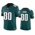 Men's Philadelphia Eagles #80 Julio Jones Green 2023 F.U.S.E. Vapor Untouchable Limited Stitched Football Jersey