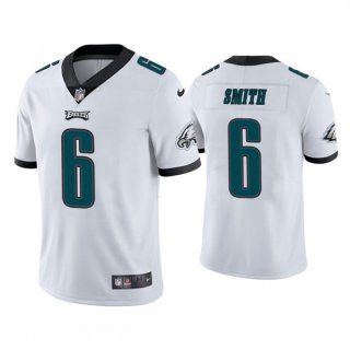 Youth Philadelphia Eagles #6 DeVonta Smith White Vapor Untouchable Limited Stitched Football Jersey