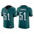 Men's Philadelphia Eagles #51 Cameron Jurgens Green Vapor Untouchable Limited Stitched Jersey