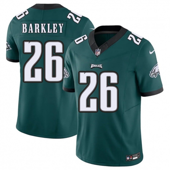 Men's Philadelphia Eagles #26 Saquon Barkley Green F.U.S.E. Vapor Untouchable Limited Stitched Football Jersey