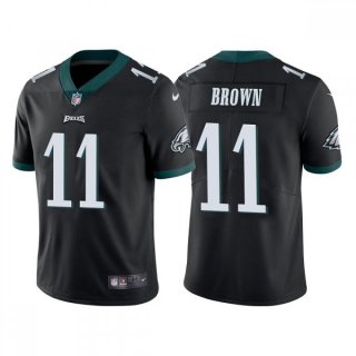 Youth Philadelphia Eagles #11 A. J. Brown Black Vapor Untouchable Limited Stitched Football Jersey