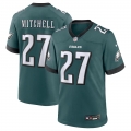 Youth Nike Quinyon Mitchell Midnight Green Philadelphia Eagles Player Game Jersey