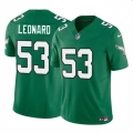 Men's Philadelphia Eagles #53 Shaquille Leonard Green 2023 F.U.S.E. Vapor Untouchable Limited Stitched Football Jersey