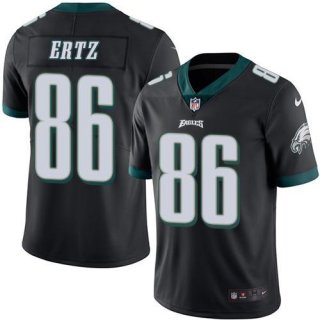 Nike Eagles #86 Zach Ertz Black Youth Stitched NFL Limited Rush Jersey