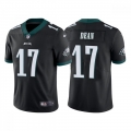 Men's Philadelphia Eagles #17 Nakobe Dean Black Vapor Untouchable Limited Stitched Jersey