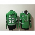 Men's Philadelphia Eagles #62 Jason Kelce Green Ageless Must-Have Lace-Up Pullover Hoodie