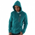 Men's Philadelphia Eagles Midnight Green Hook and Ladder Full-Zip NFL Hoodie