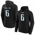 Men's Philadelphia Eagles #6 DeVonta Smith Black Hoodie