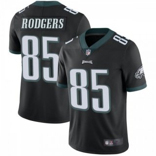 Men's Philadelphia Eagles #85 Richard Rodgers Black Vapor Untouchable Limited Stitched Jersey