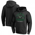 Men's Philadelphia Eagles Black Sideline Pullover Hoodie