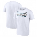 Men's Philadelphia Eagles White Super Bowl LVII Vivid Striations T-Shirt